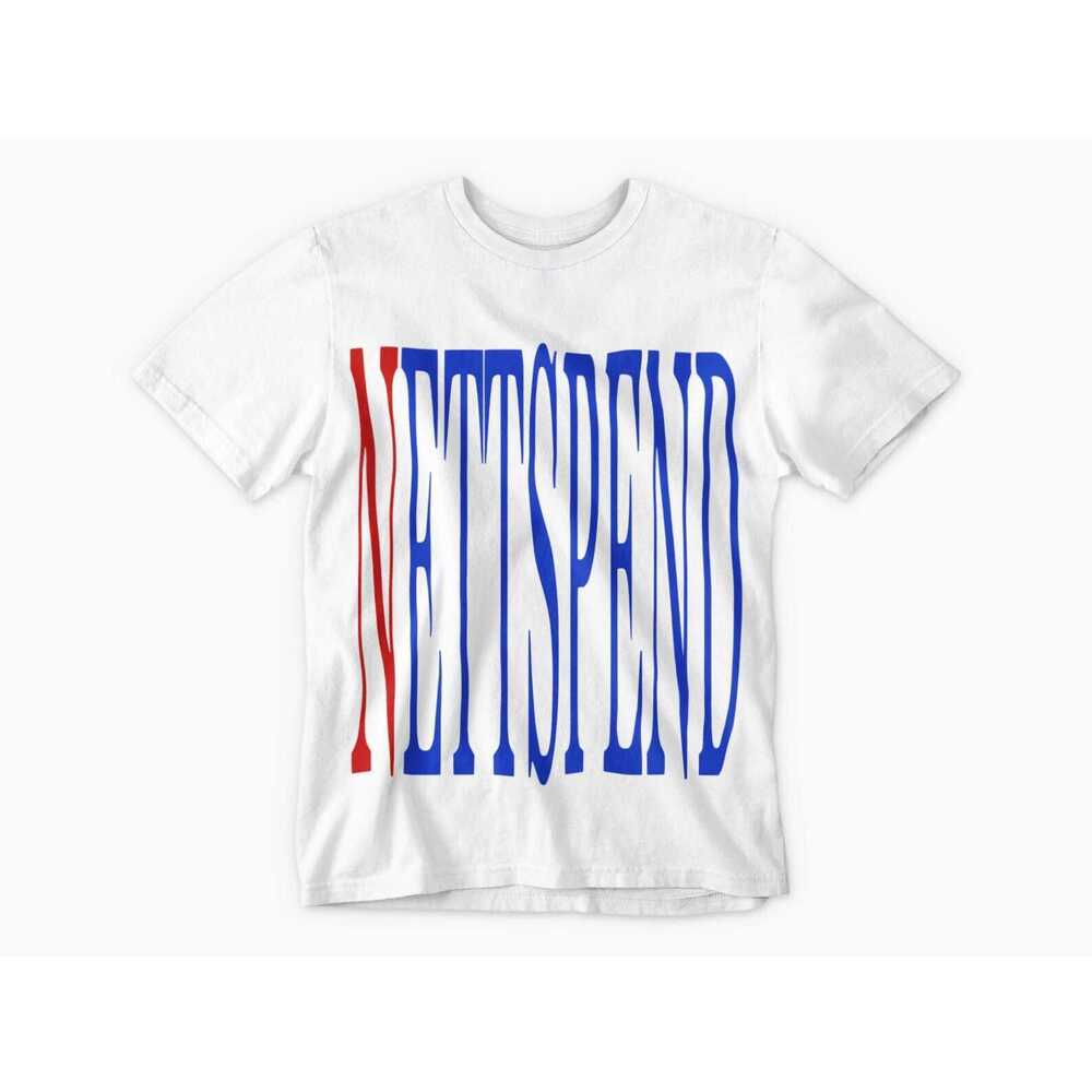 Nettspend Wordmark Invert Cotton Tee Shirt